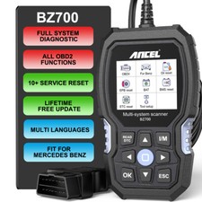 ANCEL OBD2 Scanner All System EPB Oil Diagnostic Tool For Mercedes Benz