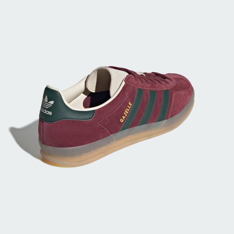 New Adidas Gazelle Indoor 3-Striples Shoes - Shadow Red (JH5403) | eBay