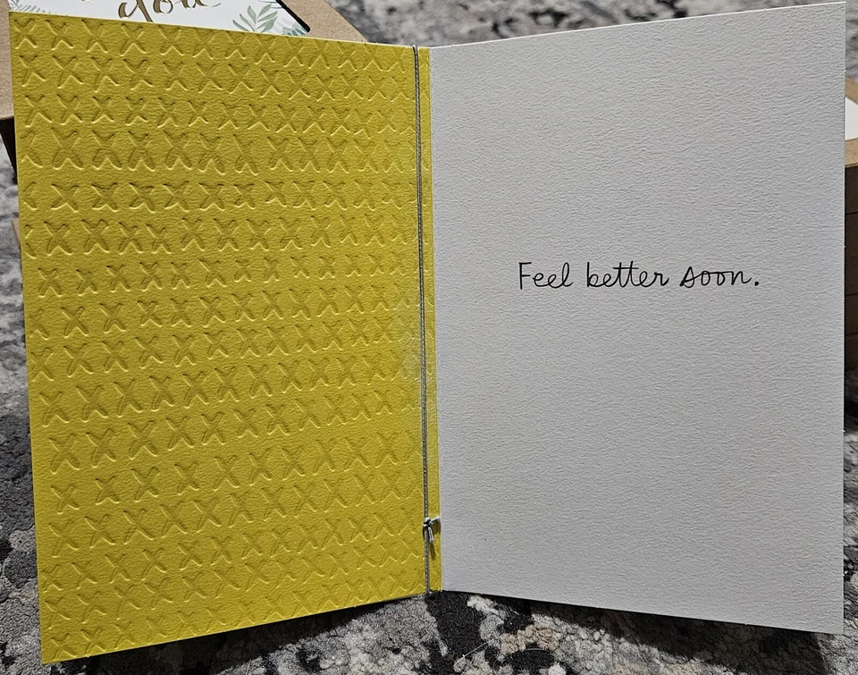 Yellow Inspirational Hallmark Card Good Vibes (5 Pack) - Image 2 of 3