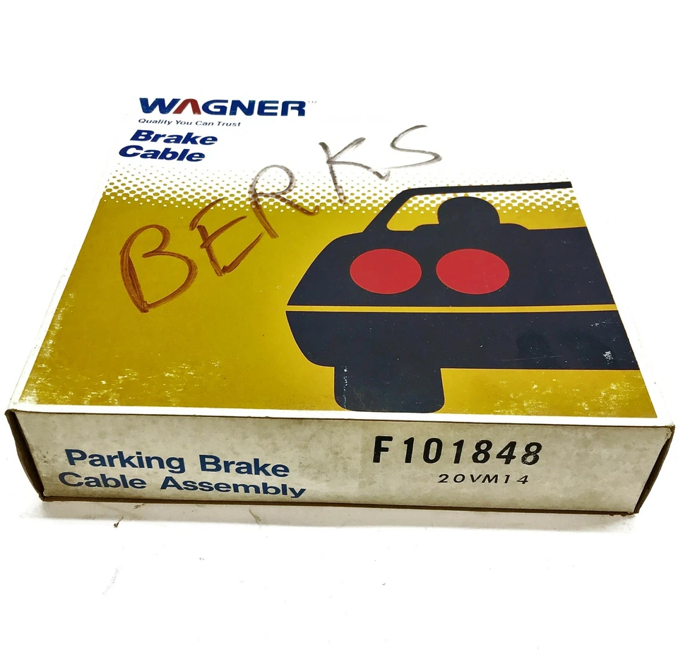 Cable de freno de estacionamiento Wagner F101848 NOS Foto 4 de 4