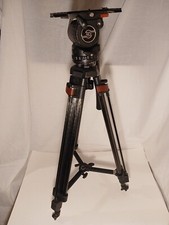 Sachtler FSB8 Mid-Level Spreader Carbon Fiber Fluid Head Tripod
