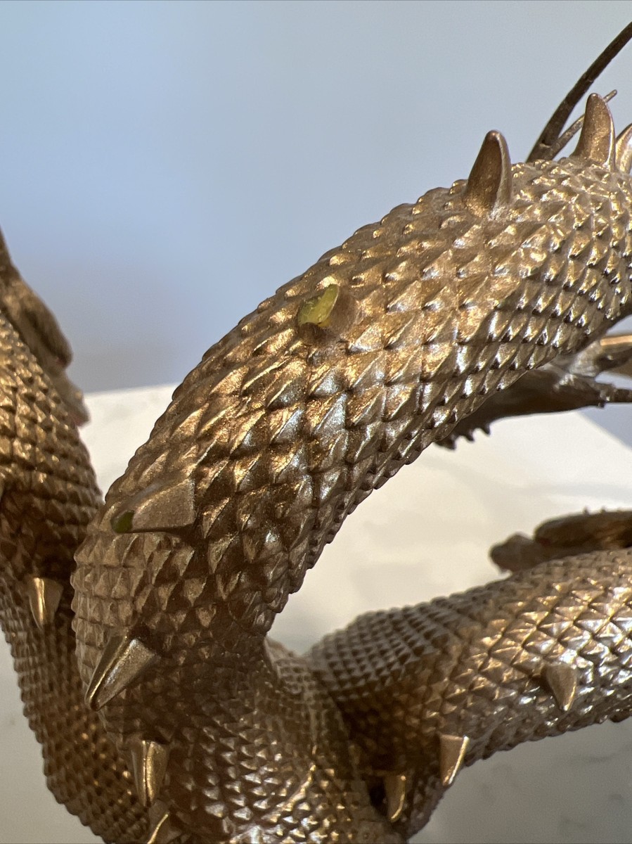 KING GHIDORAH キングギドラ Gold-Tone Plastic Coin Bank Godzilla