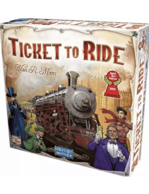 NIB Days of Wonder Ticket To Ride by Alan R. Moon Train Adventure Board Game