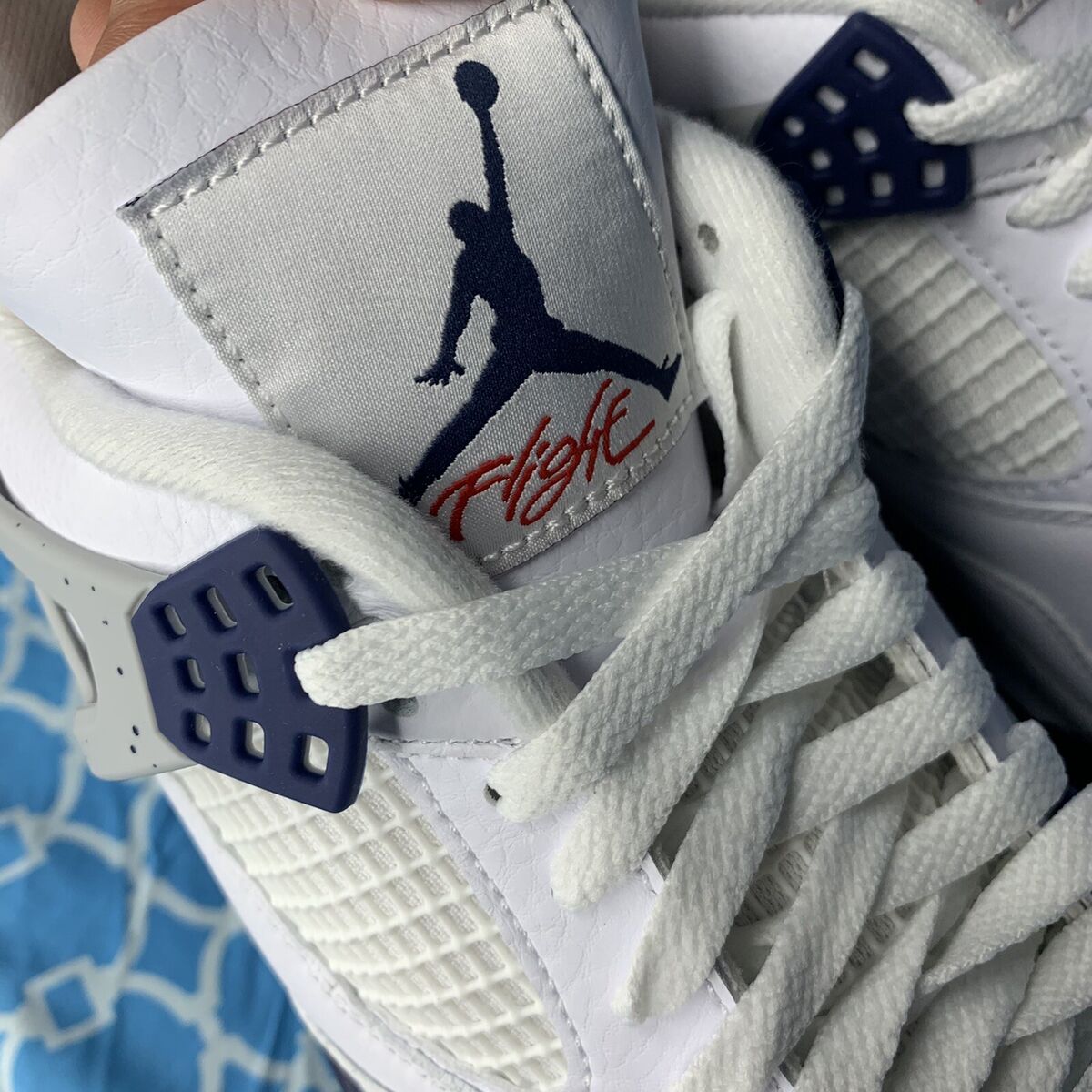 Nike Air Jordan Retro 4 Midnight Navy Mens Size 13 IN HAND Nike Air Jordan Retro 4 Midnight Navy Mens Size 13 IN HAND