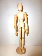 12" Female Mannequin Wooden Art Mannequin Figure