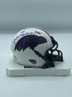 John Harbaugh Autographed Ravens Speed Lunar Eclipse Mini Helmet JSA