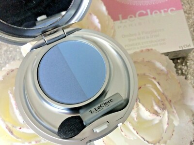T LECLERC EYES DUO LIDSCHATTEN PUDER matt & irisierend 13 HIMMEL NEU