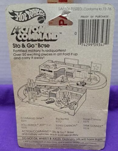 Vtg Hot Wheels Troop Convoy #9379 Action Command Military Diecast 1984 - Picture 2 of 15