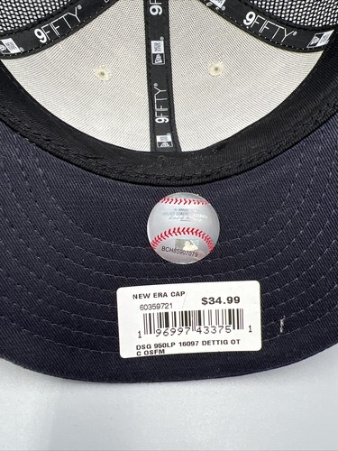Sombrero de camionero New Era de bajo perfil MLB Detroit Tigers 9Fifty. Tapa de malla ajustable - Imagen 9 de 13