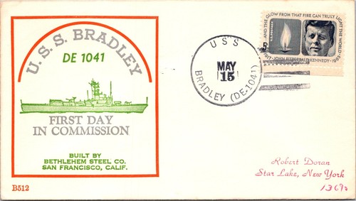 USS Edward Mc Donnel - 2.15.1965 - First Day In Commission - F52715