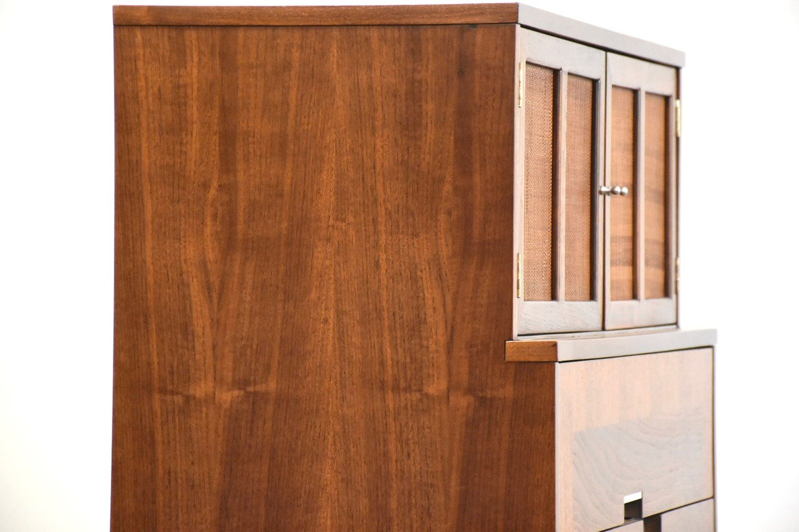 American of Martinsville Walnut Tall Dresser eBay