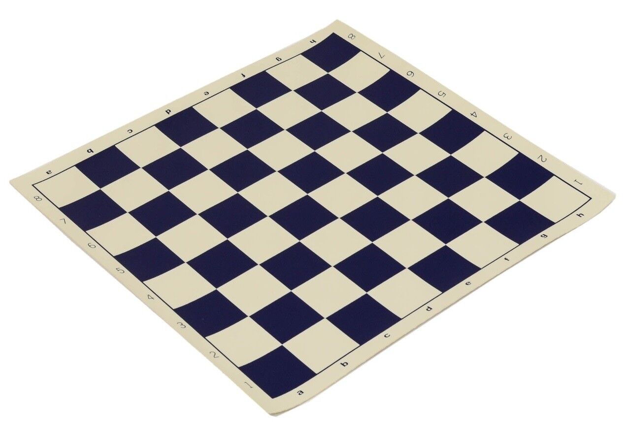 Analysis 12 Vinyl Chess Board - Blue