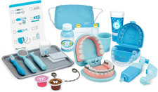 Super Smile Dentist Play Set, 25-Piece Dentist Kit with Oversized Teeth, Large T