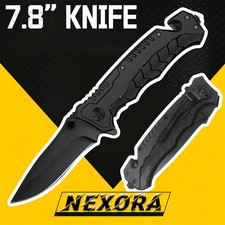 7.8" SPRING OPEN ASSISTED TACTICAL FOLDING POCKET KNIFE EDC Blade Tactical Knife