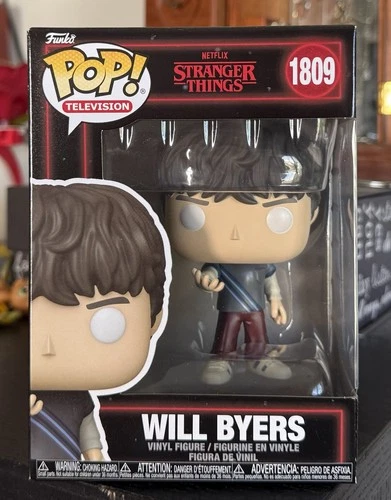 Funko Pop!: WILL BYERS #1809 Season 5 Stranger Things w/ Protector IN HAND!!!