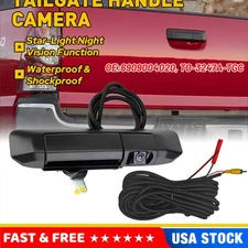 Tailgate Handle with Rear View Camera Backup Camera For Toyota Tacoma 2009-15