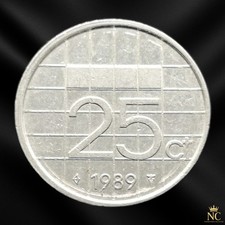 Pays-Bas – 1989 – 25 cents Beatrix (N1948)