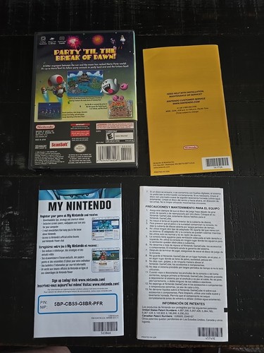 Mario Party 6 (Nintendo GameCube)Manual, Case And Inserts Only -NO GAME INCLUDED - Picture 2 of 7