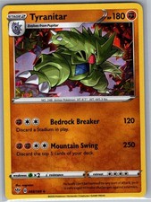 Tyranitar 088/189 Holo SWSH03: Darkness Ablaze - Pokemon Card - NM