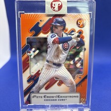 2025 Pete Crow-Armstrong Topps Pristine Orange Encased /25