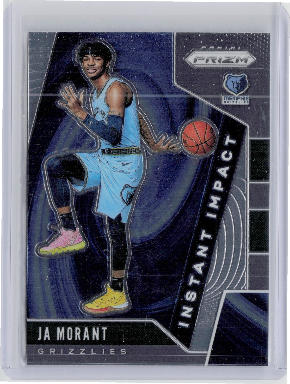 2019-20 Panini Prizm Ja Morant #12 Grizzlies Instant Impact