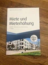 Miete und Mieterhöhung inkl. Arbeitshilfen o...