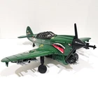 GI Joe Sgt Savage P-40 Warhawk WWII Plane Green War Airplane Vintage 1994