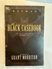 Batman: Czarny Casebook (DC Comics sierpień 2009) VF/NM WSPANIAŁY