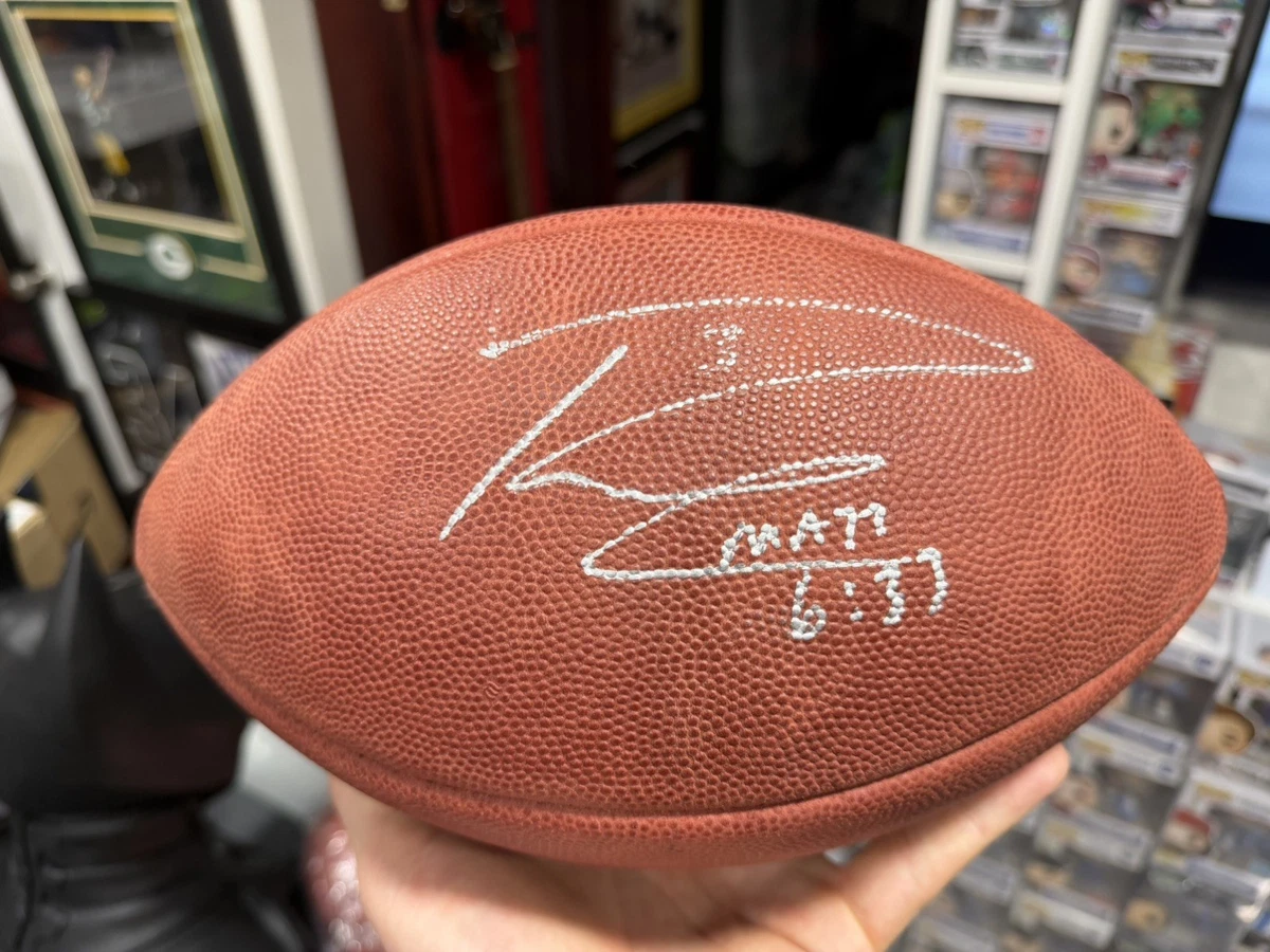 Seattle Seahawks Russell Wilson NFL Original Autographed Football