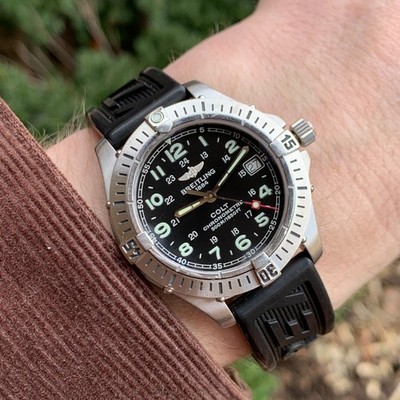 Breitling Colt Divers Chronometer A74350 Date 38mm Stainless Steel