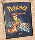 Vintage Pokemon Card Album 1999 Wizards of the Coast 4-Pocket Binder WOTC — photo 1