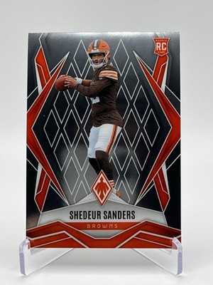 Shedeur Sanders #154 Cleveland Browns Rookie QB 2025 Panini Phoenix