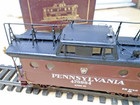 Detailed Sunnyside-ENDO Japan Brass 2-Rail O Scale PRR Caboose with Antenna OB — photo 3