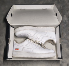 Nike Air Force 1 x Supreme Low Box Logo - White for Sale