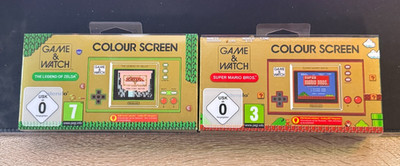 Nintendo Game & Watch Nintendo Super Mario Bros. + The Legend of Zelda OVP
