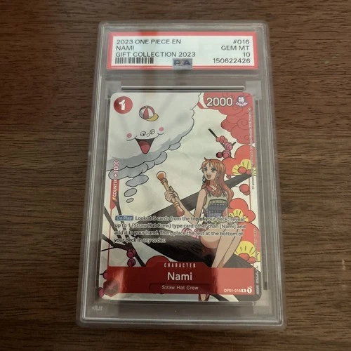 Nami (Gift Collection 2023) OP01-016 One Piece Promotion Cards Foil Psa 10!