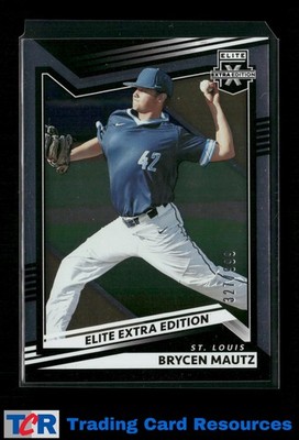 2022 Panini Elite Extra Edition #59 Brycen Mautz #/999