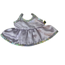 Build-A-Bear Workshop Purple Sequin Costume Dress Outfit For Bear Teddy