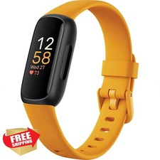 Fitbit Inspire 3 Tracker Morning Glow/Black Heart Rate Sleep Stress