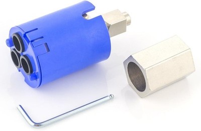 VOLA Ersatzpatrone VR277K, Spültischgriff, Metall, Kunststoff, Blau, Edelstahl,