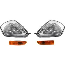 Headlight Set Halogen For 2002-2005 Mitsubishi Eclipse