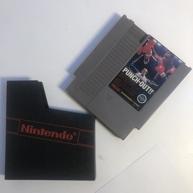 Mike Tyson&rsquo;s Punch-Out!!  NES Nintendo Cartridge & Dustcover