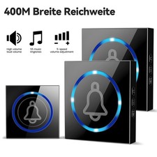 Funk Türklingel Funkklingel 400m Haustür Kl...
