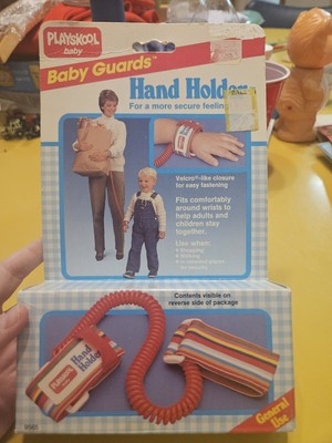 1985 Tommee Tippee Playskool Hand Holder Kid Attachment Device Vintage NIB