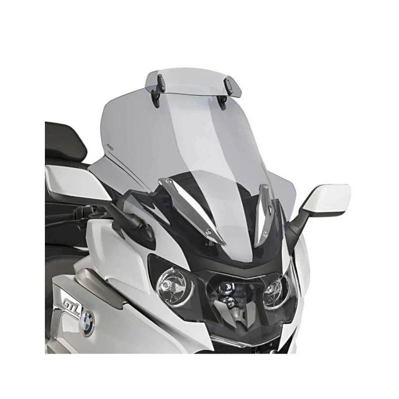 Pare-brise touring Puig pour BMW K1600 GTL 17-20 FUME CLAIR - Photo 1/1