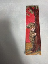 ONE OF A KIND. HAND COLORED BOOK MARKS. BEAUTIFUL