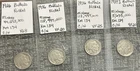Lot Of 4 Buffalo Nickels 1926-(2) 1936-1937S
