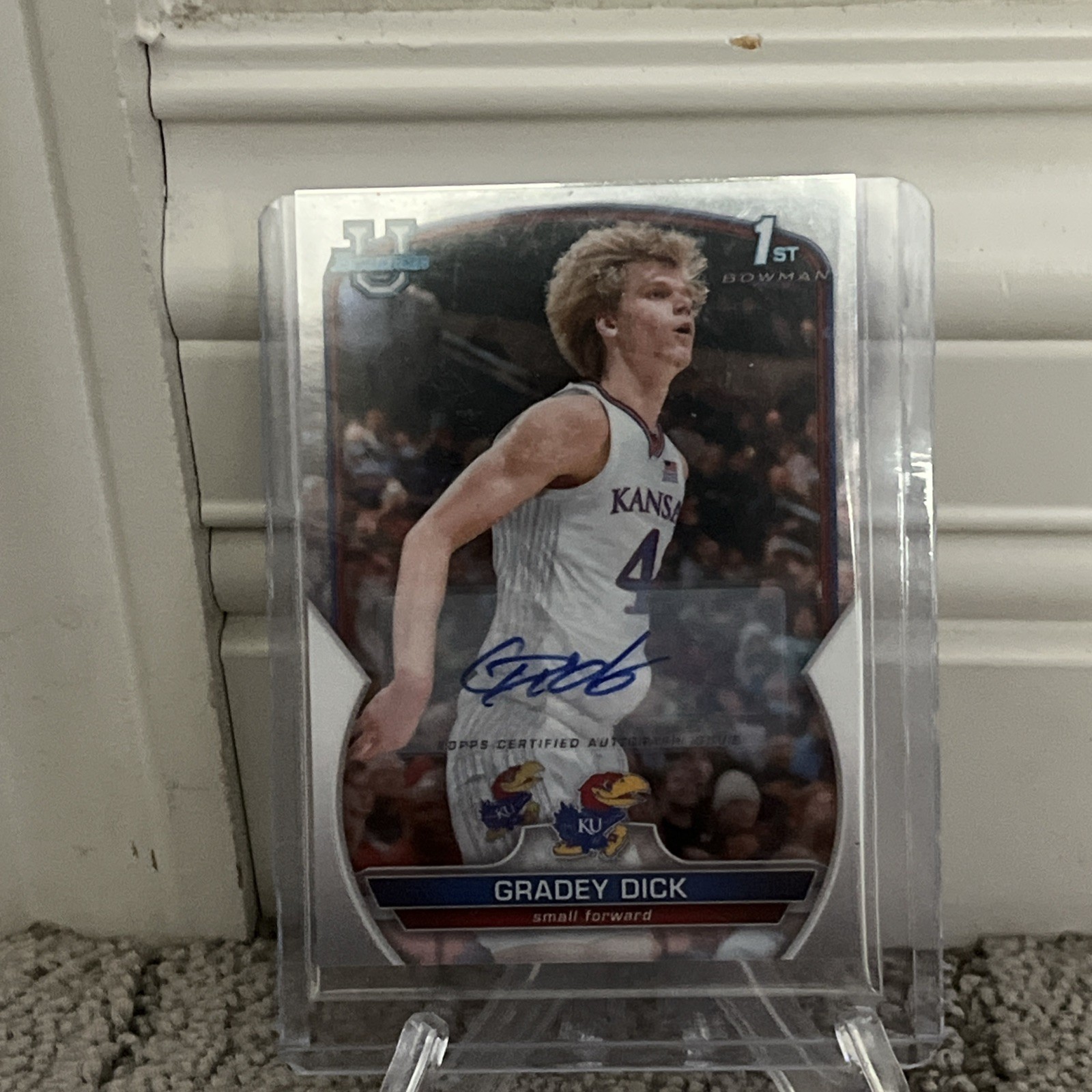 2022-23 Bowman Chrome University Gradey Dick Prospect Auto #41