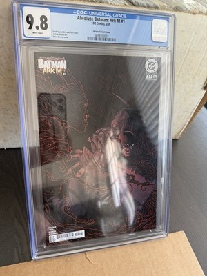 Absolute Batman Ark-M Special 1D CGC 9.8 2026
