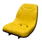 John Deere Tractor Seat Yellow W/ Flip Hinge 650 750 850 900HC 950 1050 CH16115
